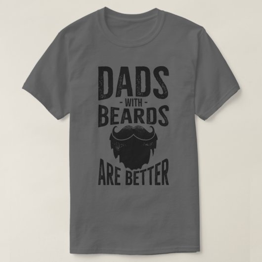 Vater Bart Spaß 1 T-Shirt (Design vorne)