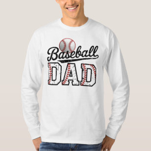 Vater Baseball, Vatertagsgeschenk T-Shirt
