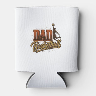 Vater Basketball Vintage Gravur Shirt Design_1 Dosenkühler