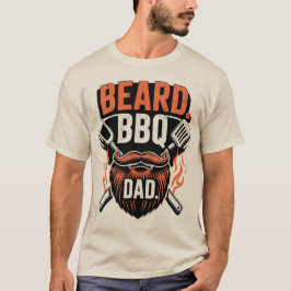 Vater BBQ Papa Lustiges Vatertags-Shirt T-Shirt