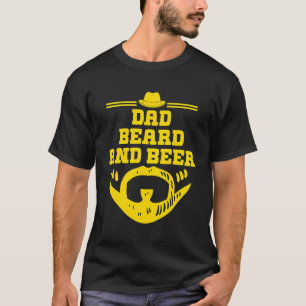 Vater Beard and Ber Lover Chill Mustache trinken T-Shirt