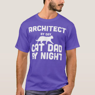 Vater bei Tageskatze T-Shirt