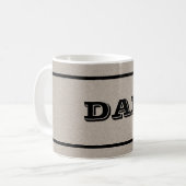Vater Beige Tasse (Vorderseite Links)