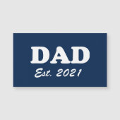 Vater benutzerdefinierte Testdatendnavin-blauer we Magnetkarte (Vorderseite)