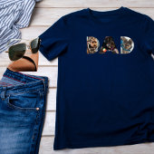 VATER-benutzerdefiniertes Foto | Hund Lover | Hund T-Shirt