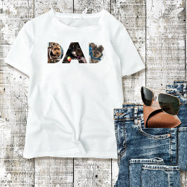 VATER-benutzerdefiniertes Foto | Hund Lover | Hund T-Shirt