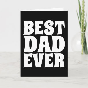 VATER BEST VATER JE GREETING CARDS KARTE