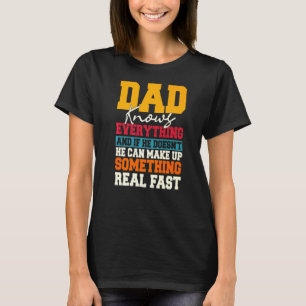 Vater Bester Vater je Papa Vaterschaft Parent Dadd T-Shirt