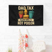 Vater besteuern sicherzustellen, dass es kein Gift Banner (Insitu)