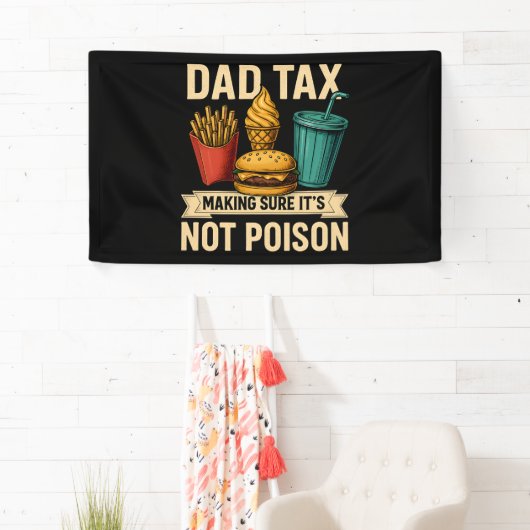 Vater besteuern sicherzustellen, dass es kein Gift Banner (Insitu)