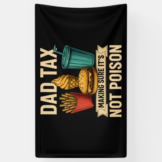 Vater besteuern sicherzustellen, dass es kein Gift Banner (Vertikal)