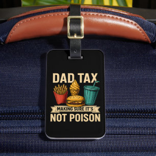 Vater besteuern sicherzustellen, dass es kein Gift Gepäckanhänger