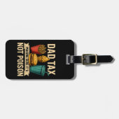 Vater besteuern sicherzustellen, dass es kein Gift Gepäckanhänger (Vorderseite horizontal)