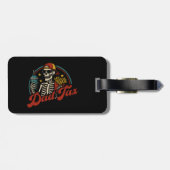 Vater besteuern sicherzustellen, dass es kein Gift Gepäckanhänger (Rückseite horizontal)