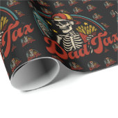 Vater besteuern sicherzustellen, dass es kein Gift Geschenkpapier (Rolleneckpunkt)