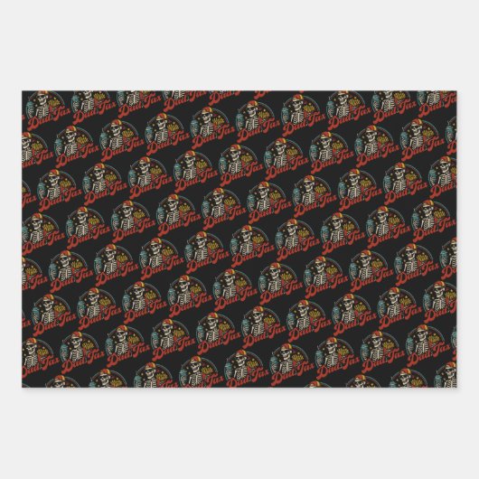 Vater besteuern sicherzustellen, dass es kein Gift Geschenkpapier Set (Vorderseite 3)