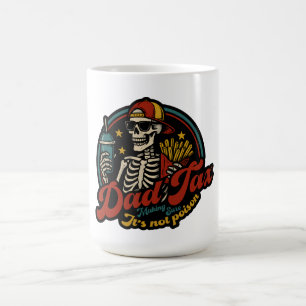 Vater besteuern sicherzustellen, dass es kein Gift Kaffeetasse