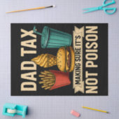 Vater besteuern sicherzustellen, dass es kein Gift Seidenpapier (Basteln)