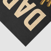 Vater besteuern sicherzustellen, dass es kein Gift Seidenpapier (Detail)