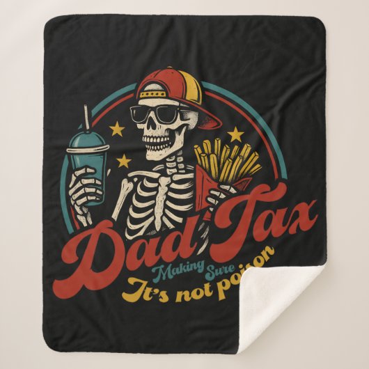 Vater besteuern sicherzustellen, dass es kein Gift Sherpadecke (Vorderseite)