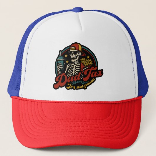 Vater besteuern sicherzustellen, dass es kein Gift Truckerkappe (Vorderseite)