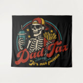 Vater besteuern sicherzustellen, dass es kein Gift Wandteppich (Vorderseite (Horizontal))