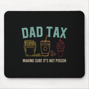 Vater besteuern, um sicherzustellen, dass es keine mousepad