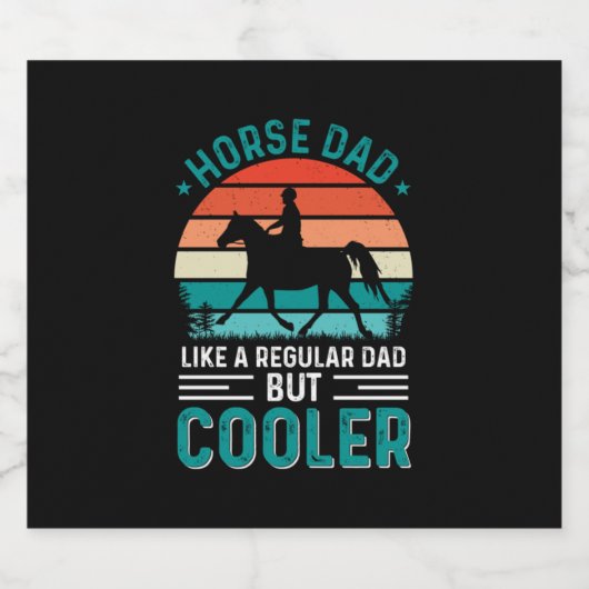 Vater Bierflaschenetikett (Einzelnes Label)