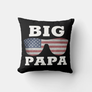 VATER BIG PAPA PATRIOTISCHES VATER-TAGESKissen Kissen