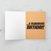 VATER BIRTHDAY DONALD TRUMP CARDS FEIERTAGSKARTE (Innenseite)