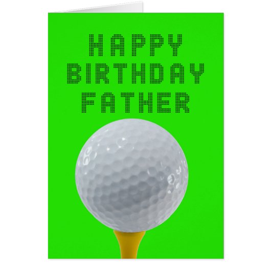 Vater Birthday Golf (Vorne)