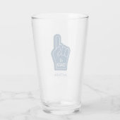 Vater Birthday Keepake Personalisiert Glas (Rückseite)