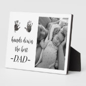 Vater Birthday Vathers Day Handprint Foto Fotoplatte (Seite)