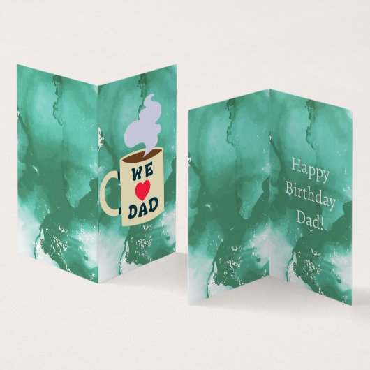 Vater Birthday von Twins (Innenseite und Außenseite)