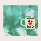 Vater Birthday von Twins (Außenseite Aufgefaltet)