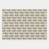 Vater Birthday Wrapping Paper Flat Sheet Set 3 Geschenkpapier Set (Vorderseite)