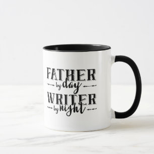 Vater bis zum Tag, Verfasser bis zum Nacht Tasse