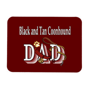 Vater Black and Tan Coonhound Magnet