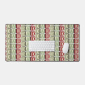 Vater Blocks Pattern Vater Daddy Theme Schreibtischunterlage (Tastatur & Maus)