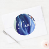 Vater Blue Tulips Sticker (Umschlag)