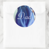 Vater Blue Tulips Sticker (Tasche)