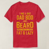 Vater Bod and Beard Spaß Vater Bart Geschenke Clas T-Shirt (Design vorne)