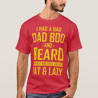 Vater Bod and Beard Spaß Vater Bart Geschenke Clas T-Shirt