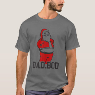Vater Bod arbeitet an Weihnachts-Weihnachtsgeschen T-Shirt