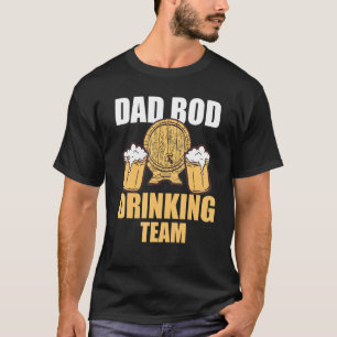 Vater Bod Craft Bier Drink Team Vintag Väter D T-Shirt
