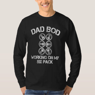Vater Bod, der an meinen Six-Pack-Outfits arbeitet T-Shirt