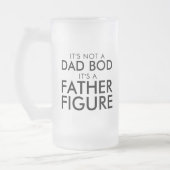 Vater Bod Father Abbildung Mattglas Bierglas (Links)