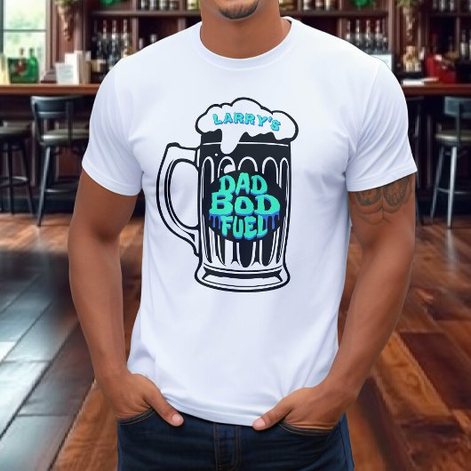 Vater Bod Fuel Beer Stein Funny T-Shirt