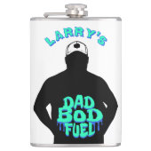 Vater Bod Fuel Funny Flachmann (Vorderseite)
