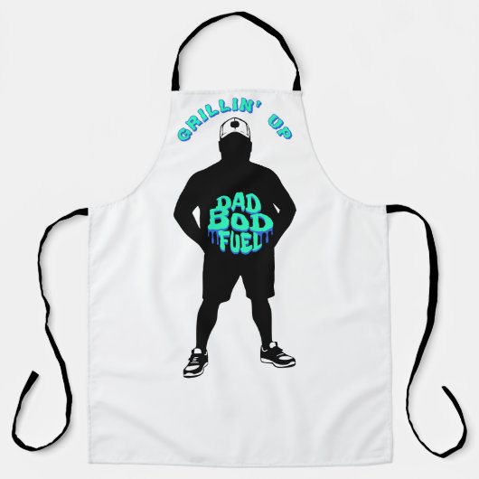 Vater Bod Fuel Funny Grilling Schürze (Vorderseite)